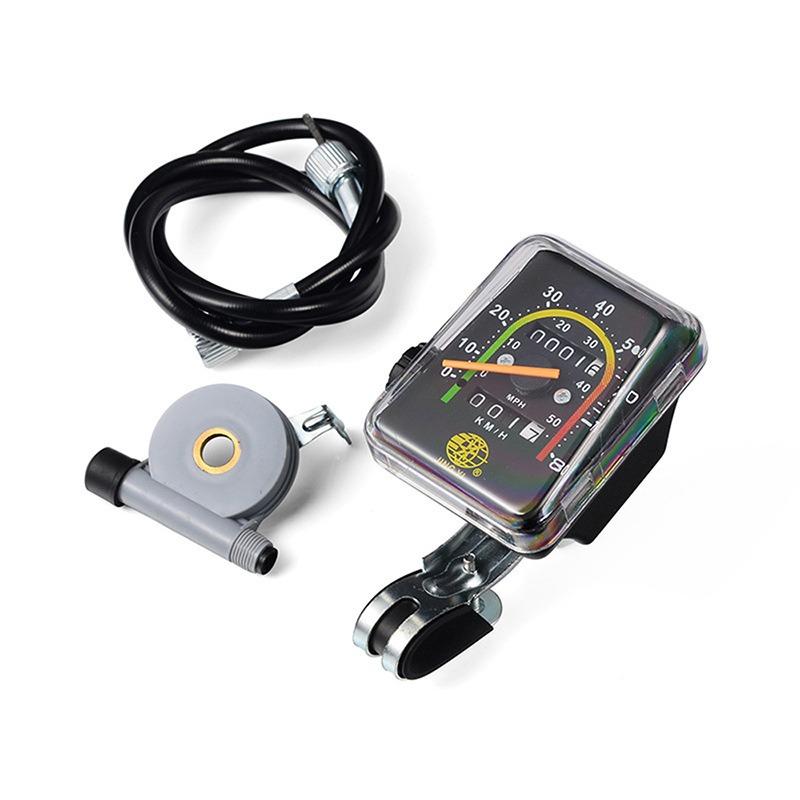 Mechanical Bike Speedometer Odometer Stopwatch Bicycle Computer Speedometer Cycling Bicycle Accessories 7