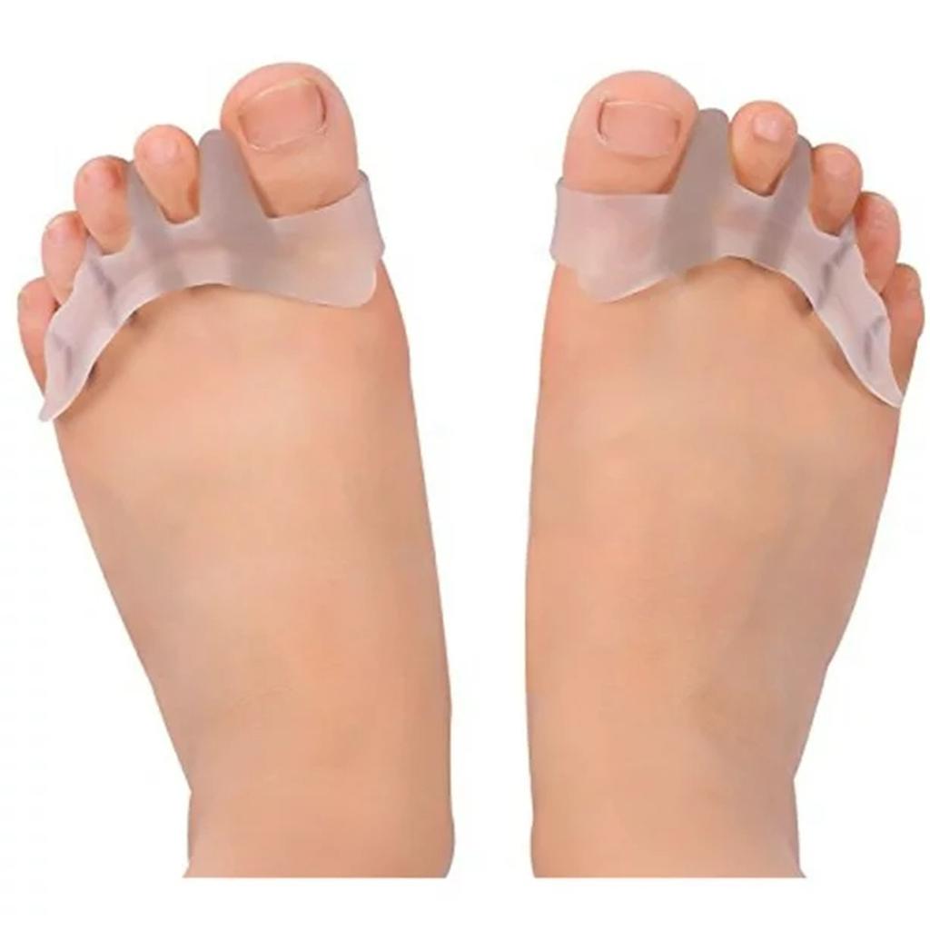 Gel Toe Separator Toe Spacers Toe Stretchers For Men And Women Easy Wear In Shoes, Toe Bunion Relief Toe Straightener