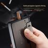 Creative Detachable JD001 Cigarette Case with Refillable Lighter, Holds 10 Cigarettes