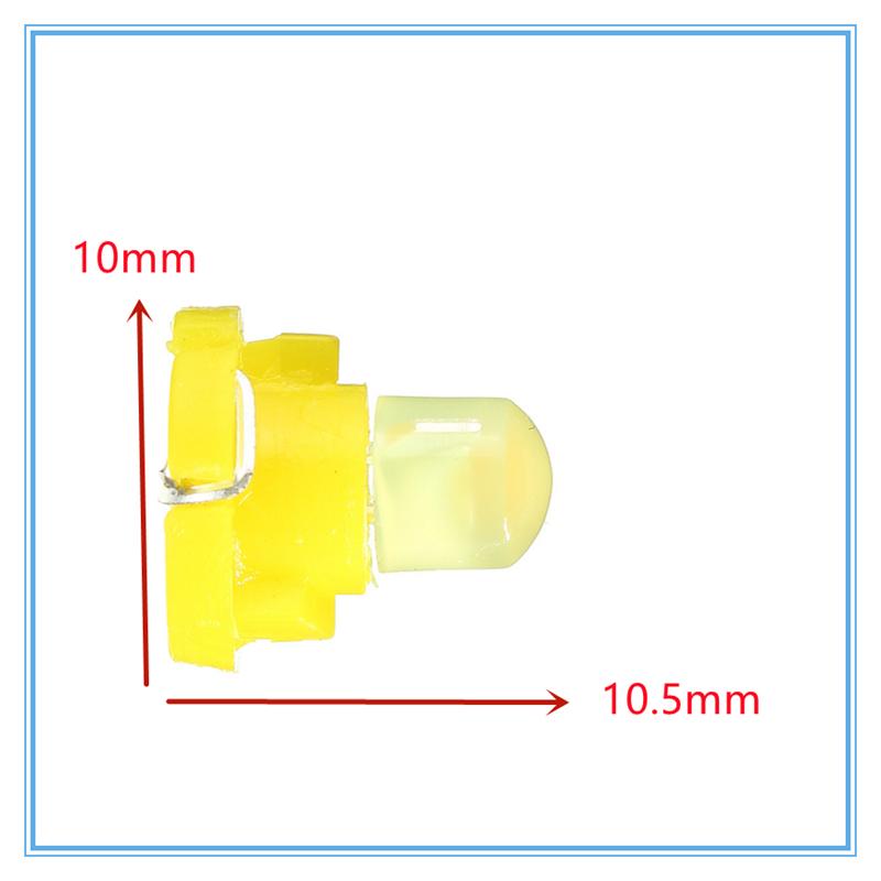10 шт. DC 12 В T4 светодиодные Neo Wedge приборная панель приборная панель кластера лампы приборной панели автомобиля белый синий красный зеленый желтый