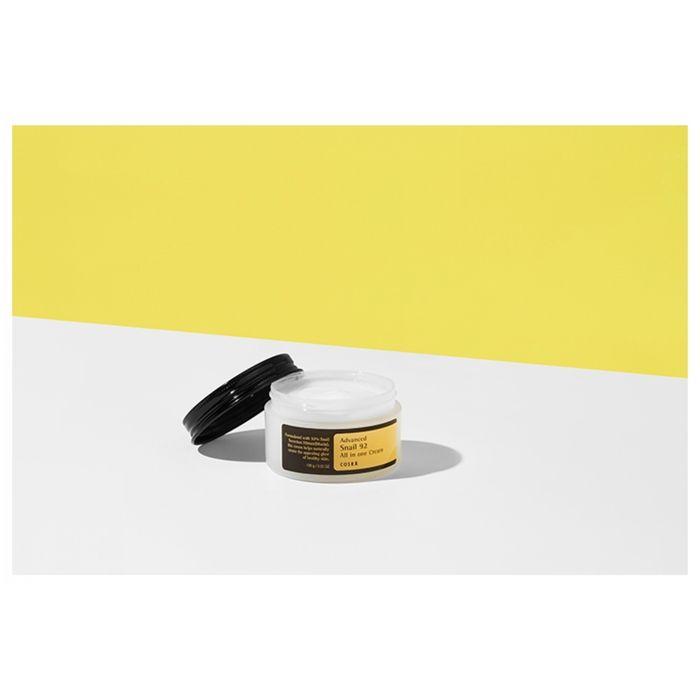 Crème hydratante - Cosrx - ADVANCED SNAIL 92 - 100 g - Tous types de peau - Texture crème