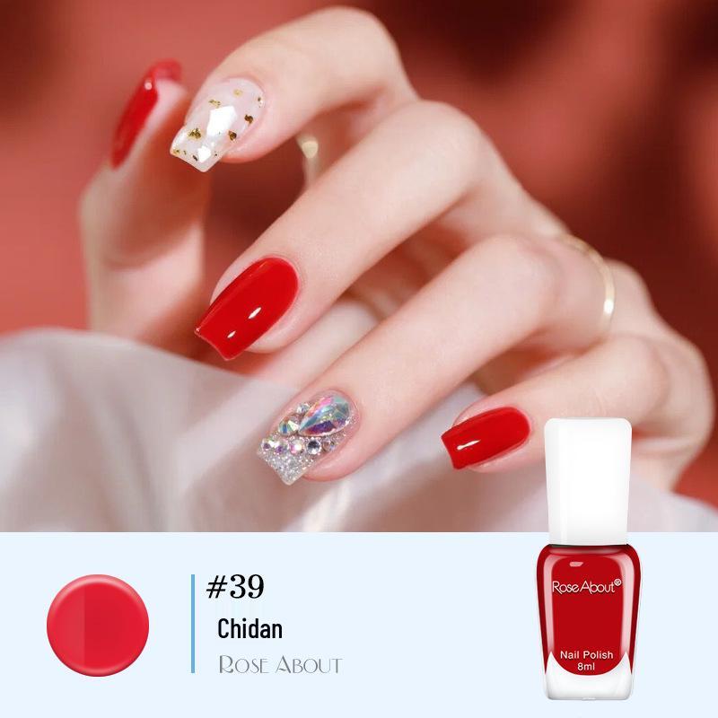 Aurora Nude Водный отслаивающийся лак для ногтей - Летний, Стойкий, Экологичный, Без запаха, Не требующий сушки, Бесплатная доставка