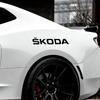 HLLQ9 New Design Car Stickers Creative Vinyl Car Sticker Reflective Decals For Skoda Octavia 3 Kodiaq Fabia Rapid Superb 2 Kamiq Karoq