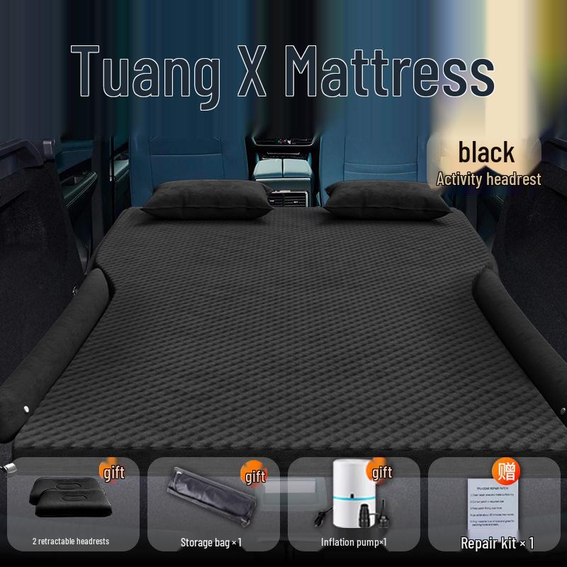 Volkswagen Teramont X Trunk Air Mattress: Inflatable Rear Car Sleeping Mat
