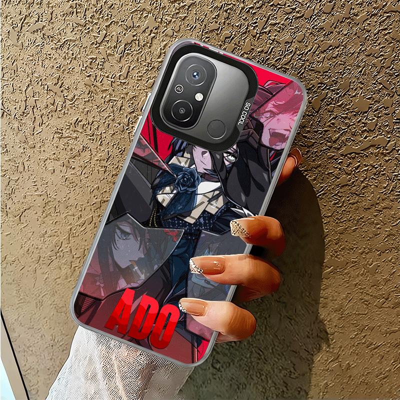 Ado Cartoon K-Kyogen X Uta Shockproof Phone Case for Xiaomi Poco X7 X6 X5 X3 Pro F7 Ultra M8 Redmi 15C 15 14C 13C 12C 10C 13 12