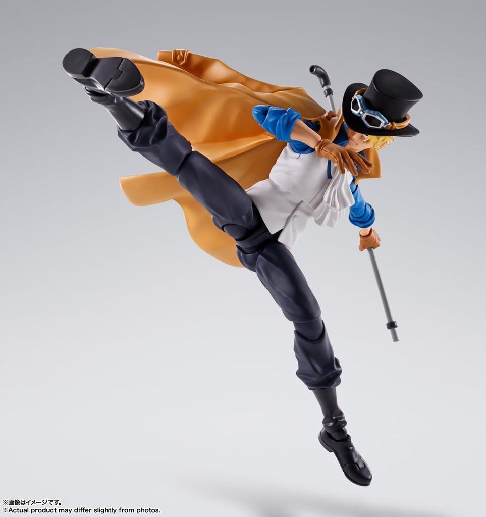 TAMASHII NATIONS S.H.Figuarts ONE PIECE Sabo - Chief of Staff of the Revolutionary Army - Approximately 155mm PVC & ABS Painted Movable Figure