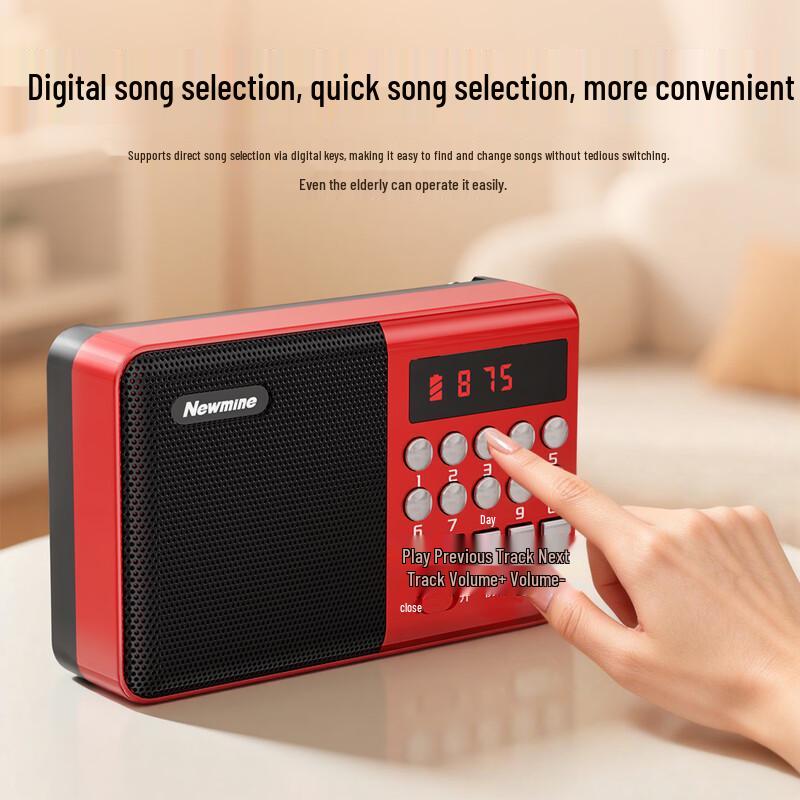 Newman K65 Portable Multifunction Bluetooth Radio Speaker