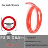 High-Pressure Resistant PU Air Hose: Cut-to-Length Options 8*5/6*4/10*6.5 for Pneumatic Compressor