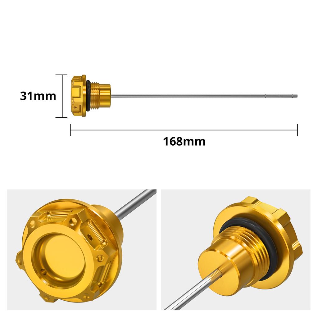 For Suzuki DRZ400 DRZ400E DRZ400S 2000-2024 DRZ400SM 2005-2024 DR-Z 400 400E 400S 400SM Engine Oil Dipstick Dip Stick Plug