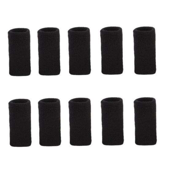 10Pcs Sports Finger Sleeves Arthritis Pain Relief Compression Finger Brace Splint Basketball Volleyball