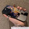 Художественная масляная живопись подходит для 15pro Европа и Америка 16promax Apple чехол для мобильного телефона iphone14 мода 13 креативность 12
