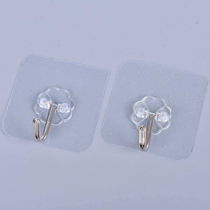 1X полезные прочные прозрачные присоски настенные крючки вешалка для кухни ванной комнаты