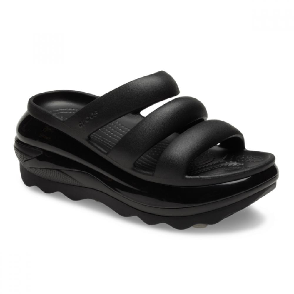 Crocs Mega Crush Triple Strap Sandal Slipper 209842 001