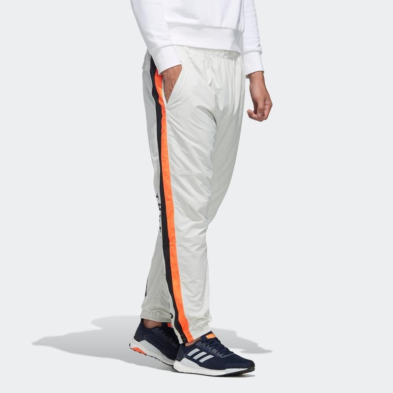 adidas M Mh Cb Pnt Stripe Loose Sports Pants Gray Men's FM5456