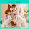 Adorable Unicorn Pony Plush Toy Animal Hugger Office Desk Ornament Home Gift