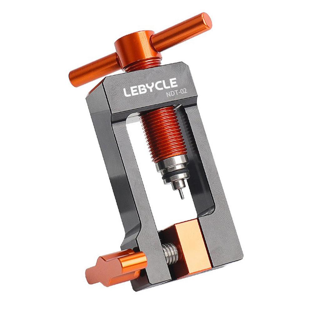 Bicycle Hydraulic Disc Brake Oil Needle Press-in Tool With Aluminum Alloy Workbench Installation Tool