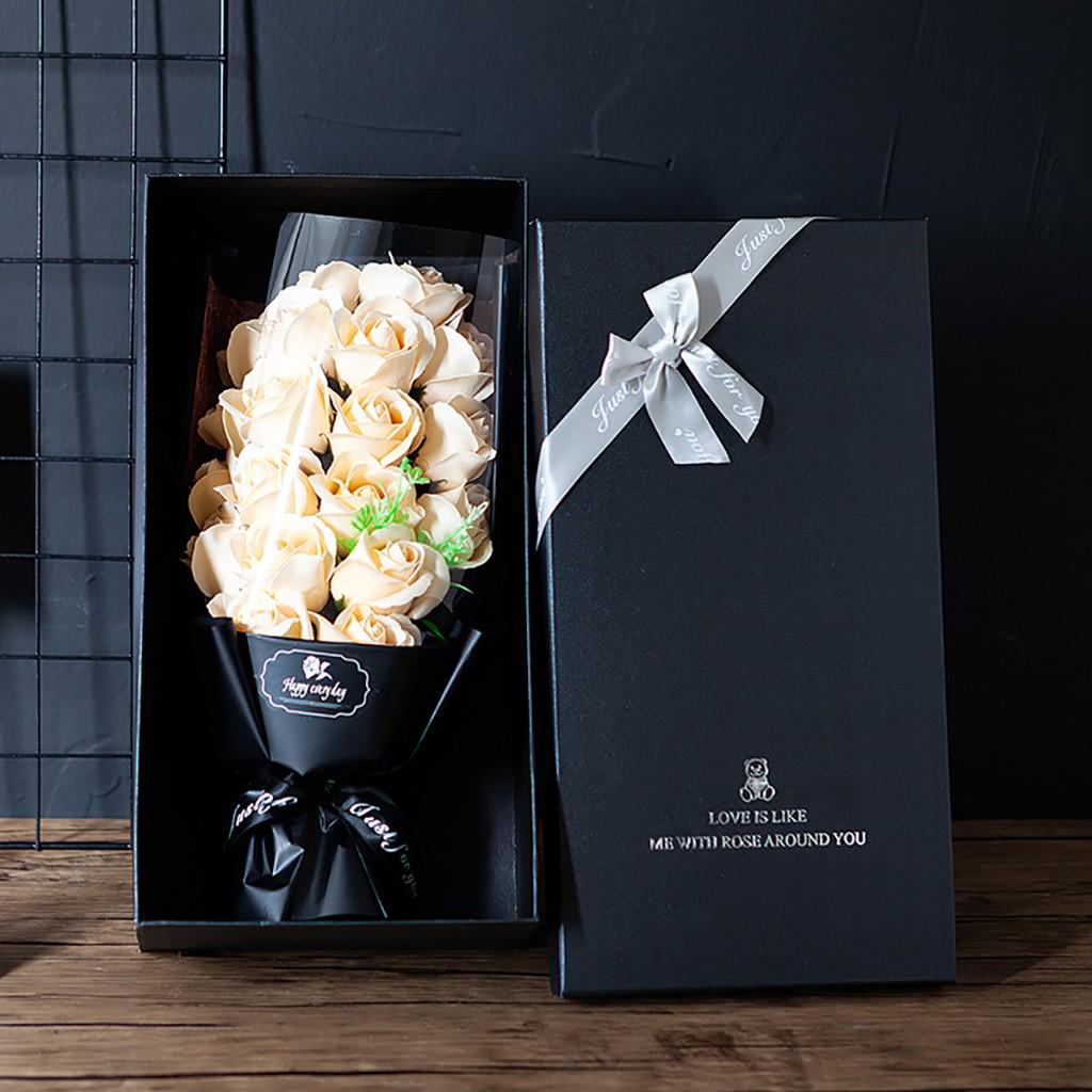 День святого Валентина мыло DIY цветок подарок коробка роз букет свадебный дом фестиваль подарок