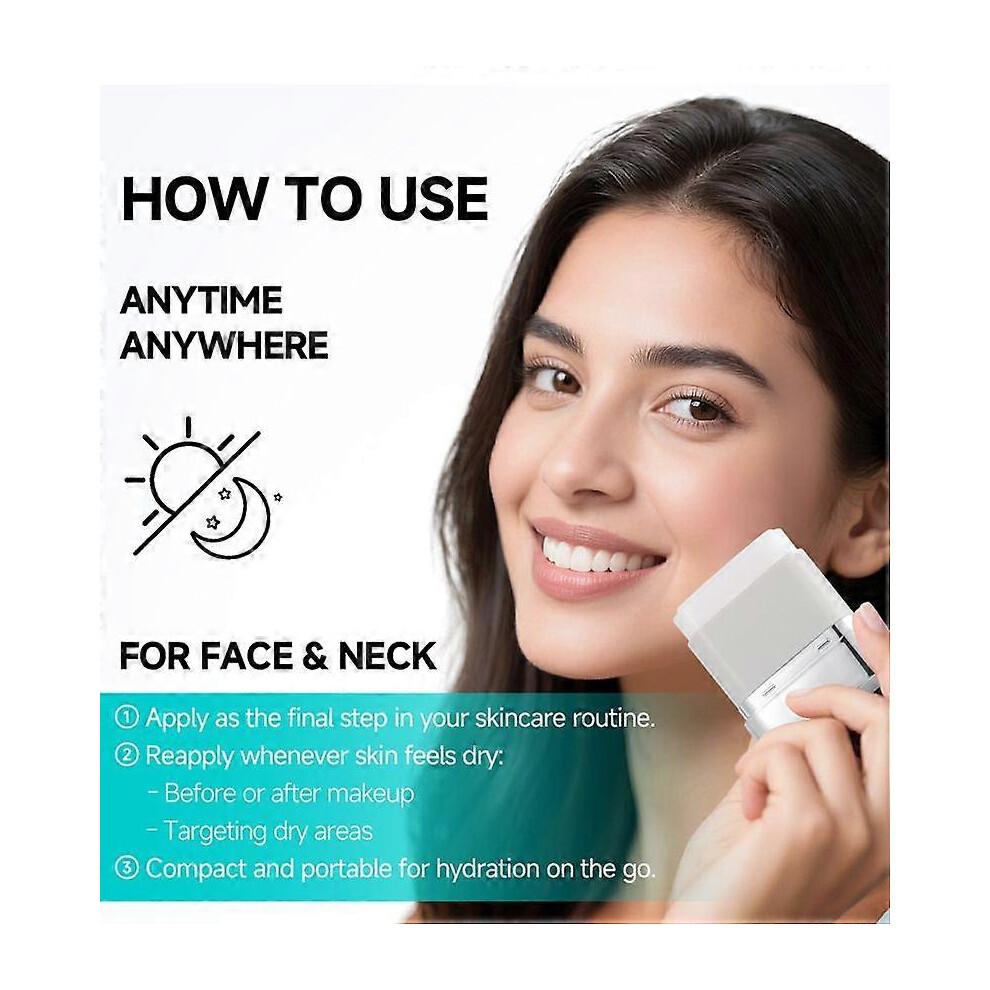 PDRN Essence Stick Balm, PDRN Collagen Multi Wrinkle Stick, All-in-One Eye & Neck Treatment, Glow Makeup Base & Face Treatment Balm, Plumping