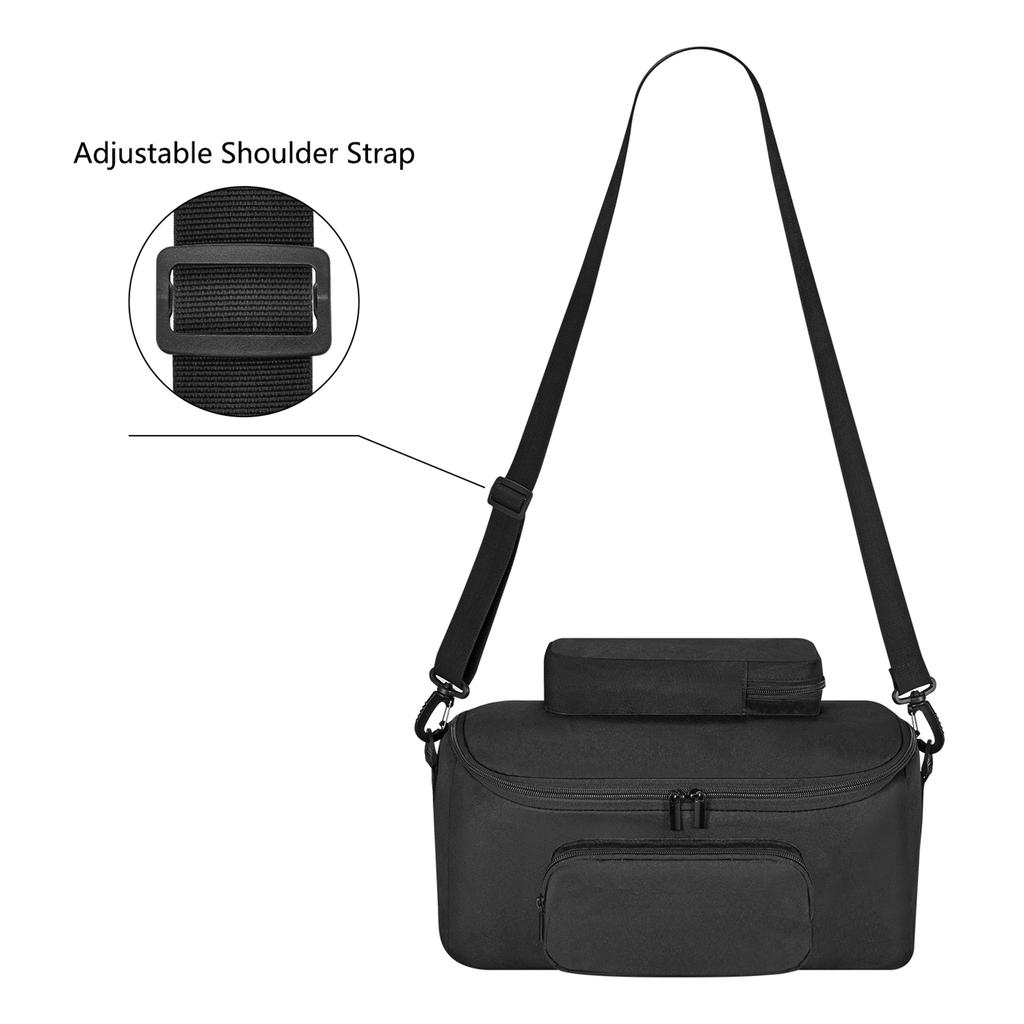 Bluetooth-compatible Speaker Case Adjustable Strap Protection Speaker Storage Accessories for W-KING T9-2 Party Speaker