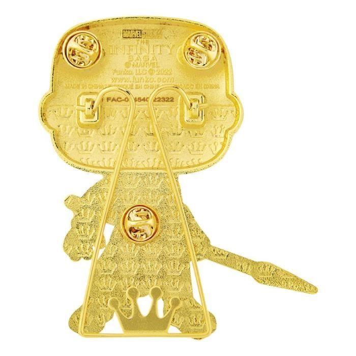 Pin's en métal émaillé - FUNKO - Okoye - Marvel Infinity Saga - 10 cm - Emballage boîte-fenêtre