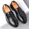 Fashion High Quality Fashionable Loafers Leather Men Business Formal Casual Leather Shoes Spring Men Soft and Comfortable Leather Shoes