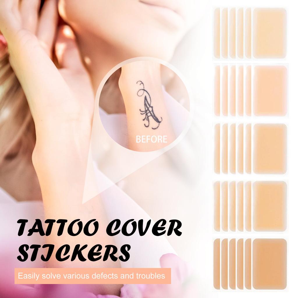 Natural Fit Cover Up Patch (8 Pieces),Ultra Thin Cover Up Tape,Water Resistant And Breathable, Not Easy To Fall Off,Suitable For Tattoos