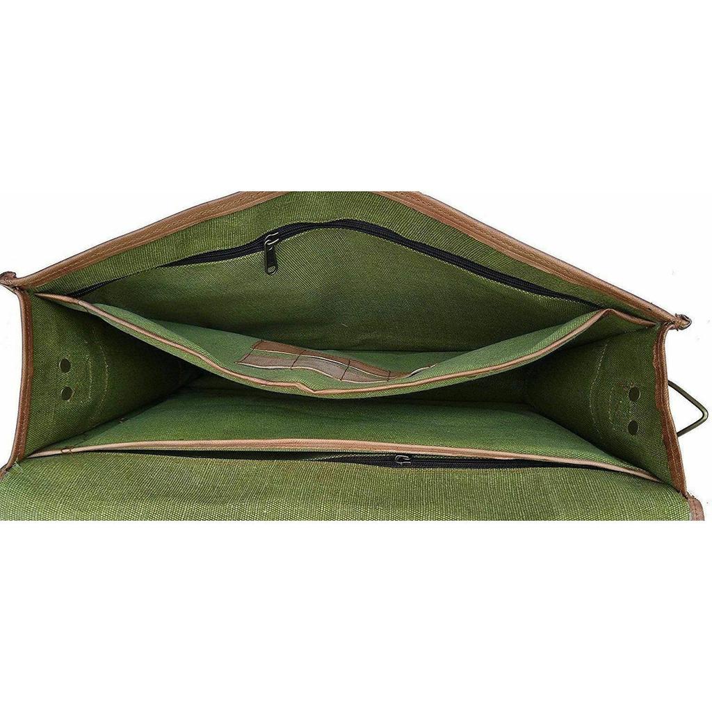 Новая мужская сумка из натуральной козьей кожи, винтажная коричневая сумка через плечо для ноутбука, портфель