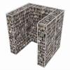 Vidaxl Gabion Do Osłonięcia Kosza Na Śmieci, 110X100X120 Cm