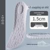 Boost Invisible Height Increasing Insoles for Men & Women - Full Sole, Arch Support, Soft Elastic
