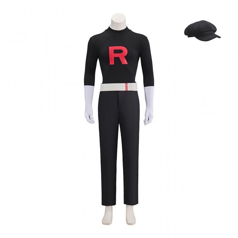 Halloween Costume Mens Pokemon Cosplay Outfit Full Set Long Sleeve Jacket Pants Street Style 18