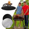 Огнестойкий коврик Водонепроницаемый многофункциональный круглый коврик для барбекю для улицы