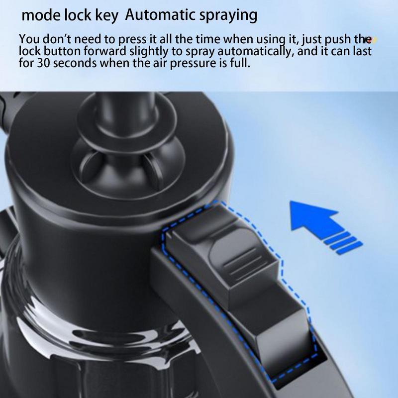 Мойка высокого давления с эргономичной ручкой, распылитель пены, ручной распылитель для мойки автомобиля, инструмент для автомобильных аксессуаров