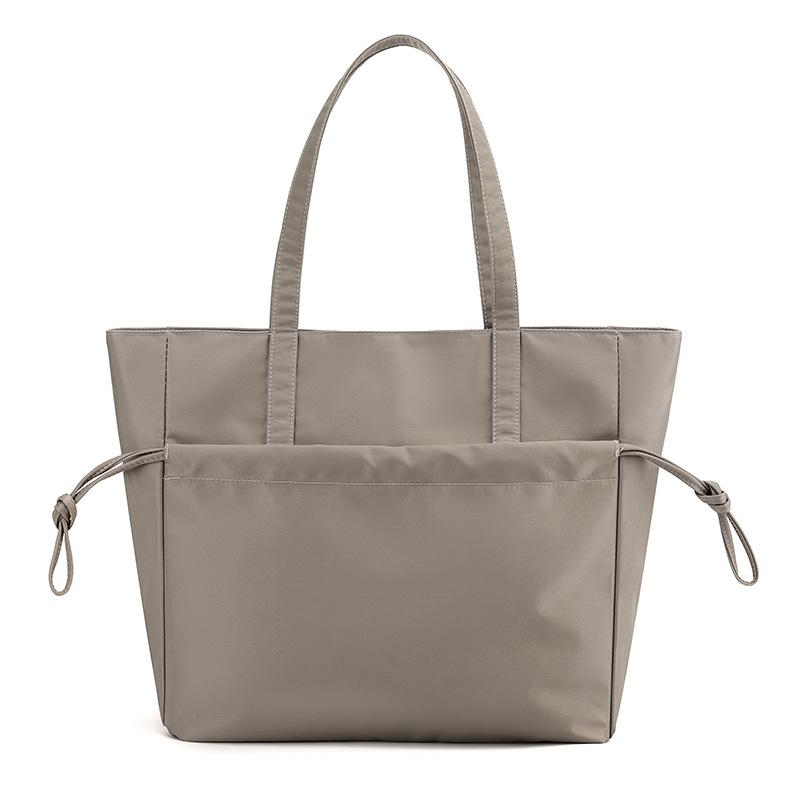 Большая вместительная сумка-тоут, легкая водонепроницаемая нейлоновая сумка, женская сумка через плечо