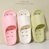 Fashion Quick-drying Cheap Women's Slippers Non-slip Soft-sole Bathroom Slippers Hollowed Out Leaky Slippers Casual Couple Home