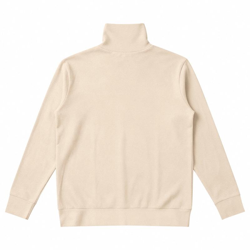 Casual High Neck Long Sleeve Fitted Solid Color Men S Basic T Shirt