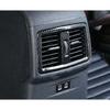 Carbon fiber Rear air outlet vent cover trim 1pcs For BMW X1  2016- F48