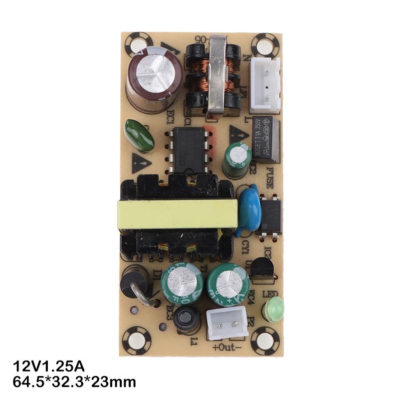 New AC-DC 5V3A 9V1.7A 12V1.3A 15V1A Switching Power Supply Module Bare Circuit 220V To 5/9/12/15V Board For Replace/Repair 1PC