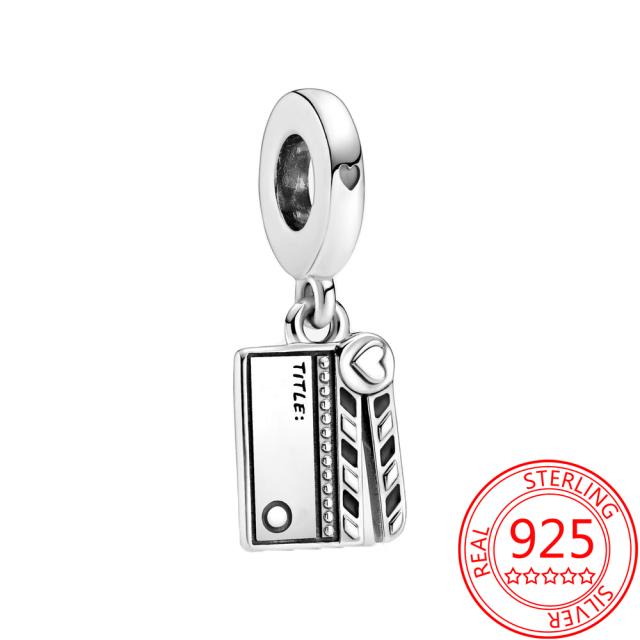 Новый брелок-ключ в виде божьей коровки и сердца, подходит для оригинального модного браслета из стерлингового серебра S925, брелок-подвеска для девочки, подарок