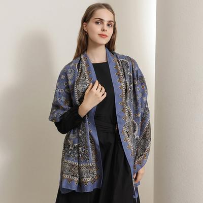 2024 Four Seasons Универсальный тонкий хлопок и пенька солнцезащитный шелковый шарф шаль двойного назначения внешний кондиционер защита шеи в помещении