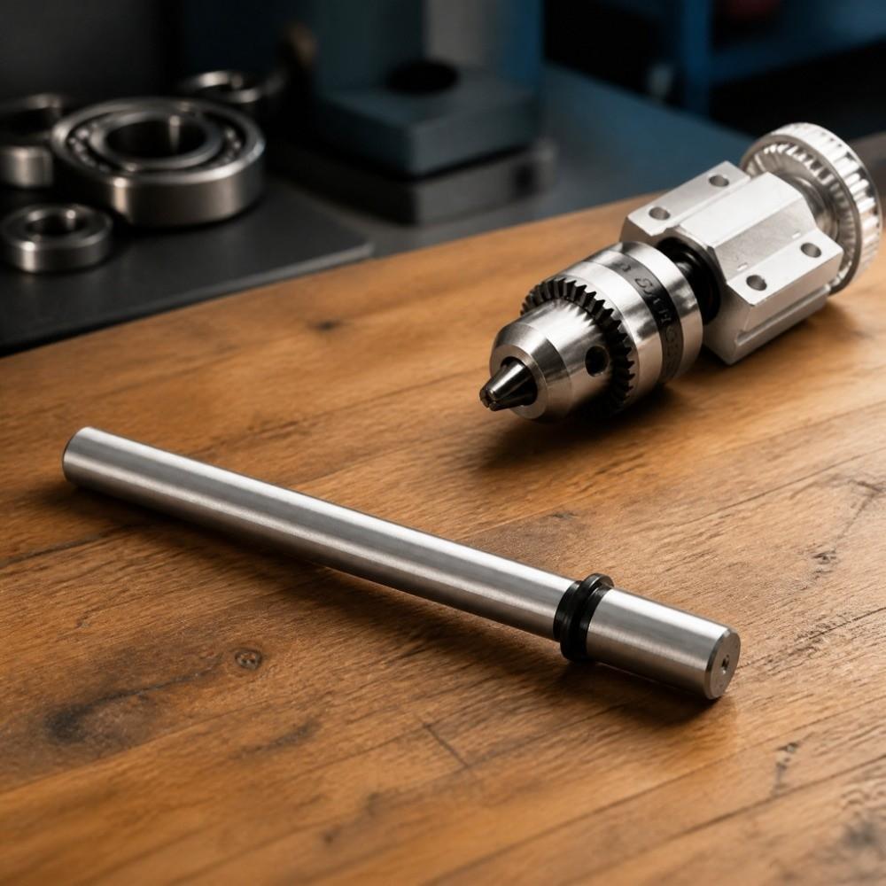 B12 Lathe Chuck Adapter Carbon Steel Drill Press Arbor For Drill Press