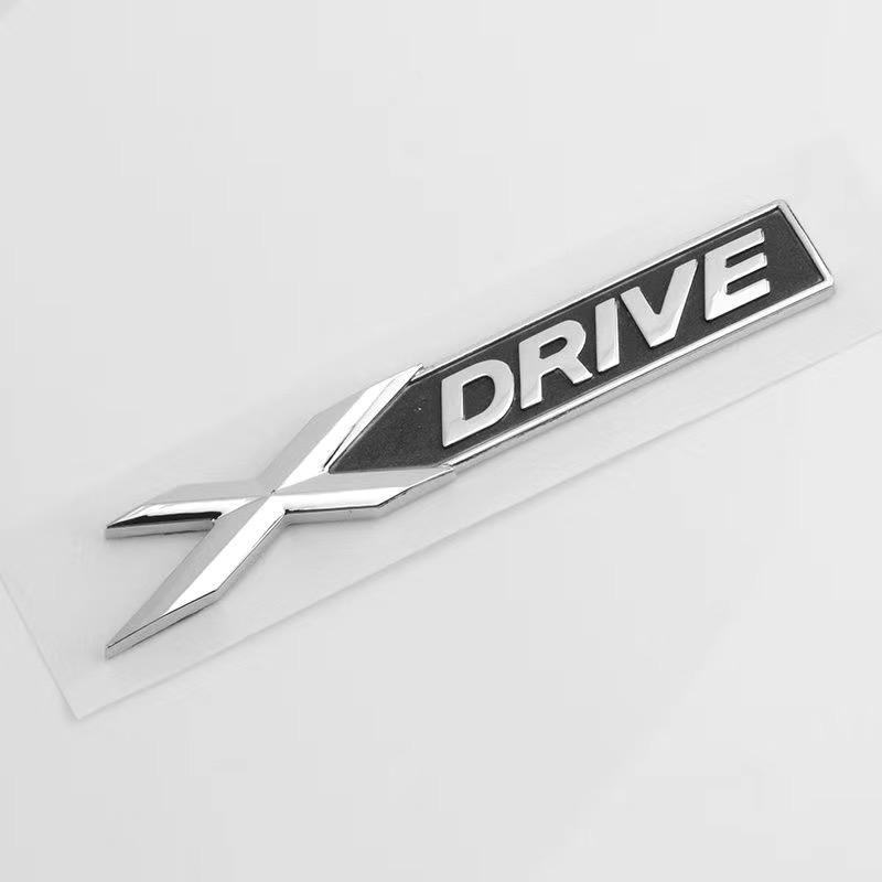 3D ABS Автомобиль XDrive Логотип Задний Багажник Крыло Значок Наклейки Стайлинг Наклейка Для BMW X1 X3 X4 X5 X6 X7 E84 F48 F25 G01 F15 E71