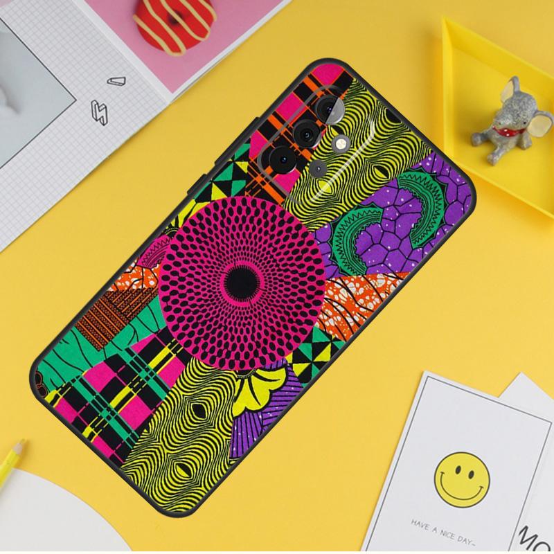 Африканский восковой принт для Samsung Galaxy A14 A34 A54 A12 A32 A52 A51 A71 A53 A33 A13 A15 A25 A35 A55 чехол для телефона