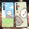 Чехол для телефона Кот Персик и Гома для Realme 8 9 Pro Plus 8i 9i 6 7 GT2 C21 C25 C3 C11 11 Pro 5G Plus Ударопрочный Силиконовый Чехол Сумки