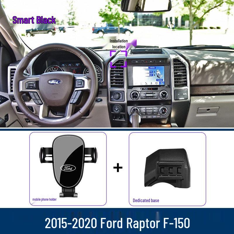 Car Phone Holder for Ford F-150 Raptor - Navigation Mount Accessory