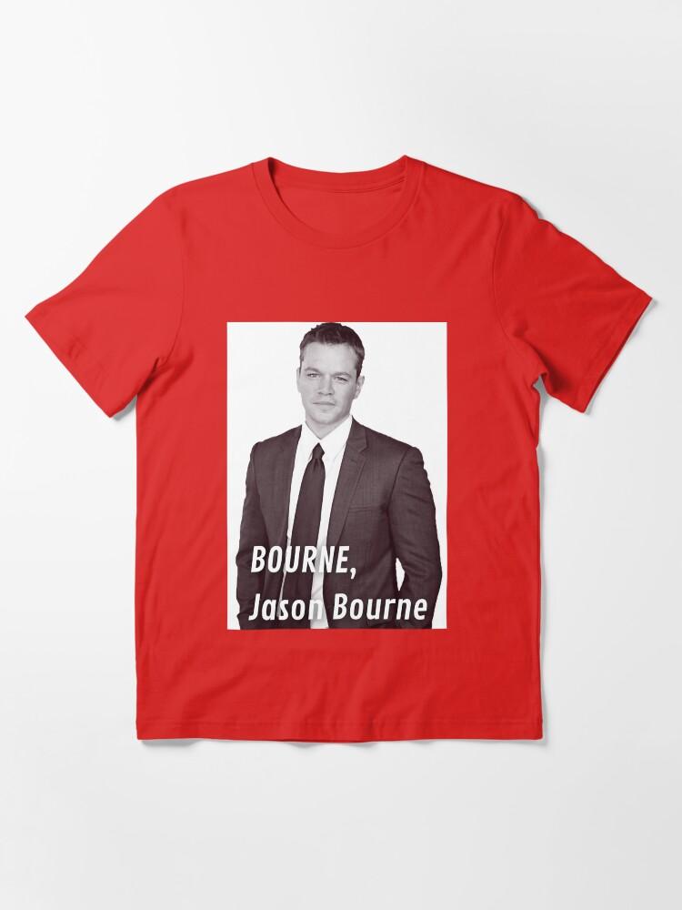Jason Bourne Gifts For Movie Fan Reward Doug Liman Bourne Jason Most Important Mens Best Essential T-Shirt