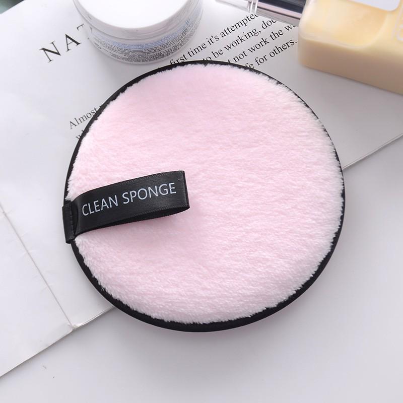 Экологически чистый многоразовый спонж для снятия макияжа и умывания лица – Очищающая бьюти-подушечка