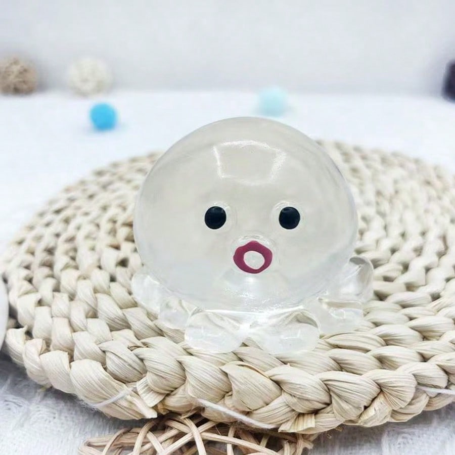 3PCS Octopus Squishy Stress Relief Kit Super Slow Rebound ,Cute Creative Designs ,Random Assortment , Ideal for Party Favors Gifts