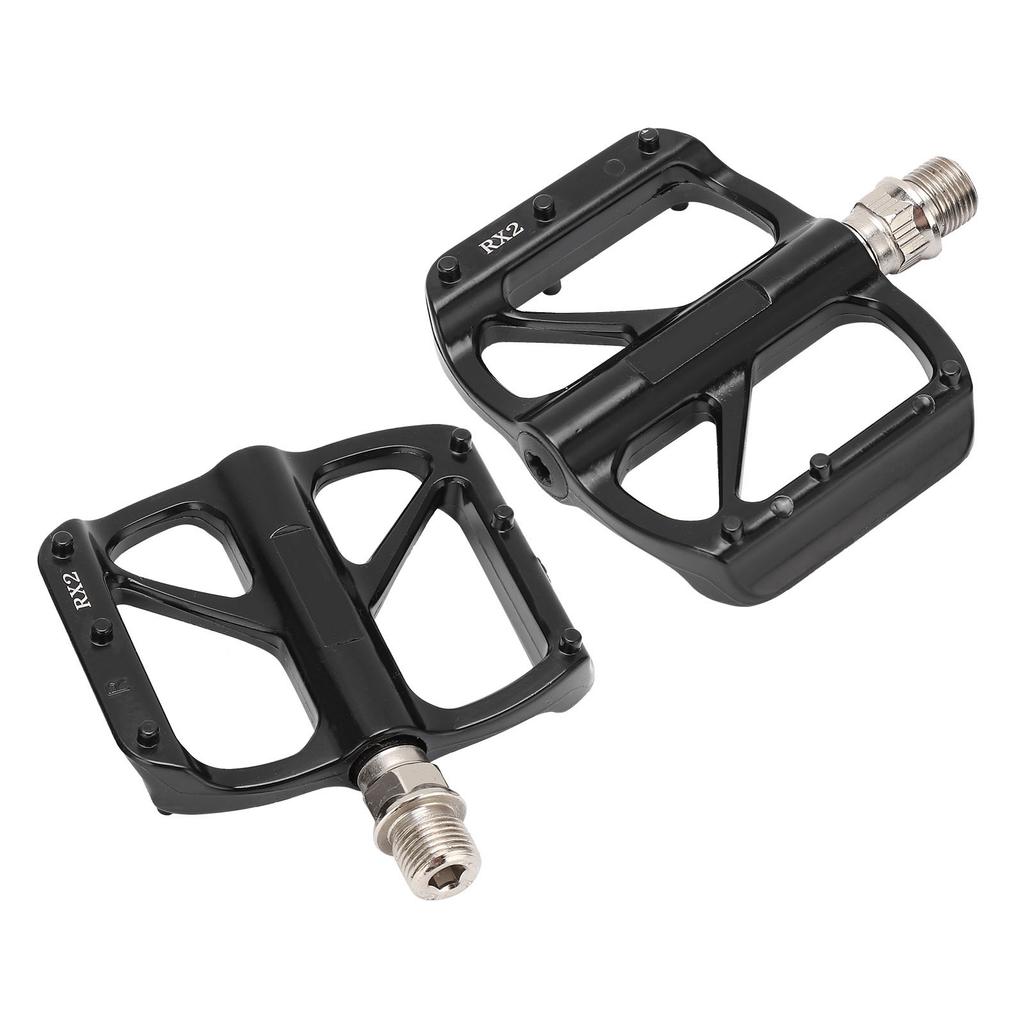MEROCA Велосипедные педали Педали для горного велосипеда Алюминиевые педали на DU подшипниках для шоссейных велосипедов RX2 Черные