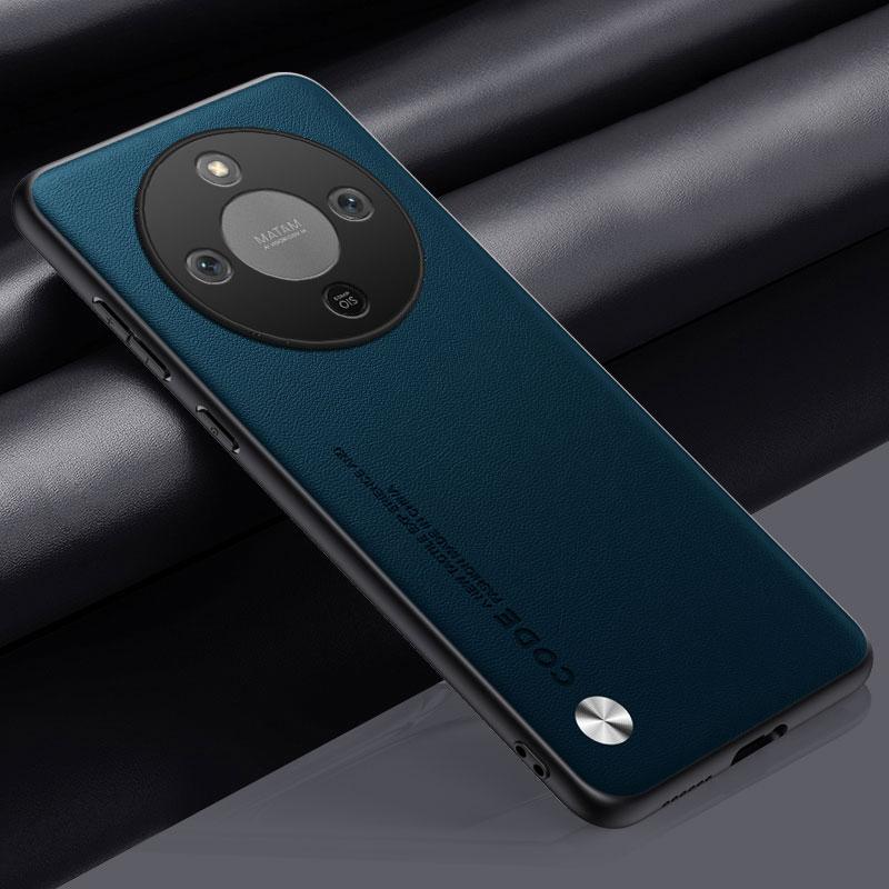 Роскошный чехол из искусственной кожи для Huawei Mate 70 60 40 30 Pro, защитная крышка из мягкого силикона, чехол для телефона