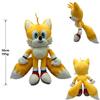 Shadow Hedgehog Plush Toy Soft Stuffed Animal Cartoon Doll Anime Figure Gift For Kids